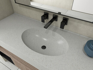 现代简约风格洗手盆设计