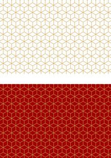 红白几何图案纹理背景