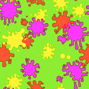 多彩泼墨图案背景