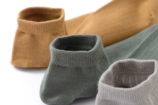 多彩短袜袜口展示