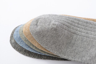 多彩棉袜堆叠特写