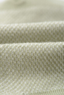 米白色针织纹理布料细节