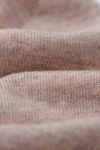 浅棕色针织布料纹理特写