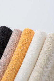 多彩棉袜面料展示