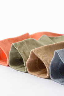 多彩棉袜袜口展示