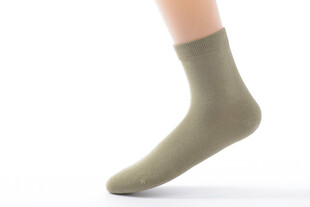 浅橄榄色女士短袜展示