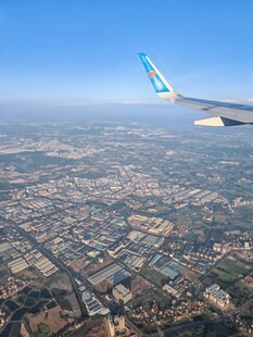 高空俯瞰城市景观