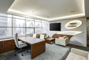 现代简约风格办公室场景