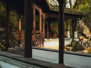 中式古典庭院雅致景致