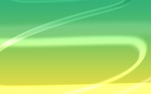 清新渐变绿黄曲线背景图