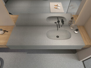 现代简约风格洗手台设计