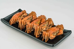 一盘美味大闸蟹