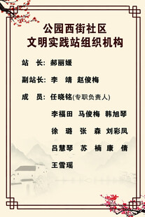 公益街巷社区文明实践通知