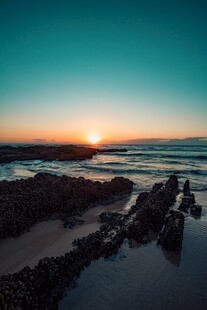 海边日落美景