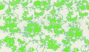 清新绿色抽象花纹图案