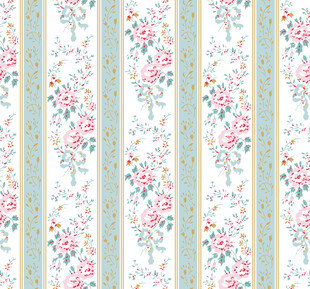 花卉条纹图案背景