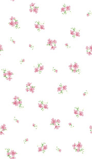 粉色小花图案背景
