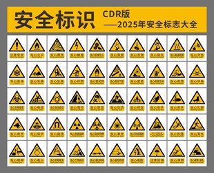 安全警示标识大全