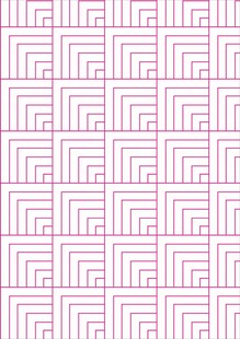 粉色几何线条重复图案