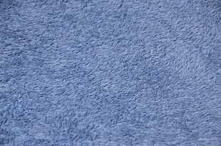 蓝色纹理布料表面