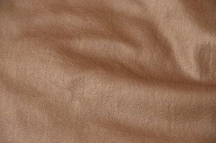 棕色褶皱织物特写