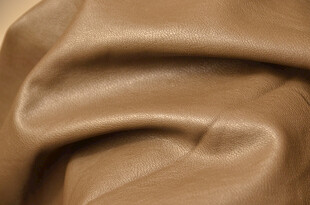 棕色皮革纹理特写