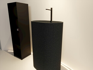 黑色时尚音箱展示