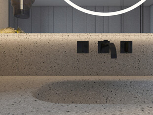 现代简约风格洗手台设计