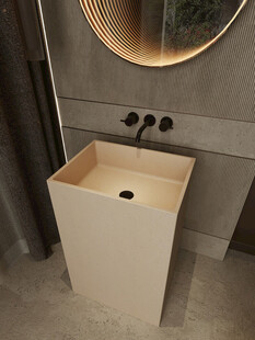 现代简约独立式洗手台