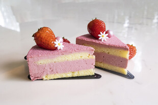 草莓蛋糕块