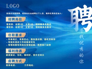 企业招聘海报