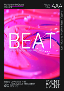 动感节拍活动宣传海报