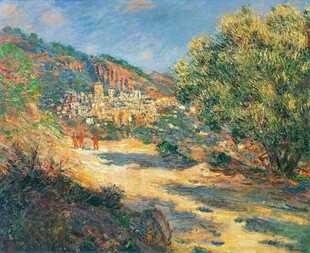 乡村风景油画