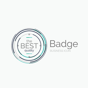 最佳徽章设计示例