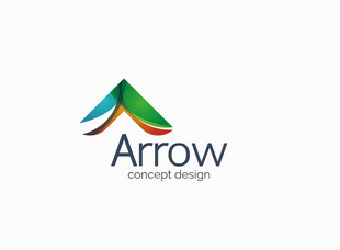 Arrow公司创意箭头标志