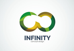 无限符号标志设计