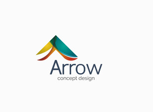Arrow品牌多彩箭头标志