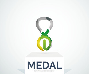 多彩奖章造型展示