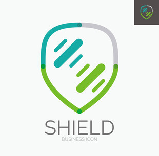 盾牌形状的SHIELD标志