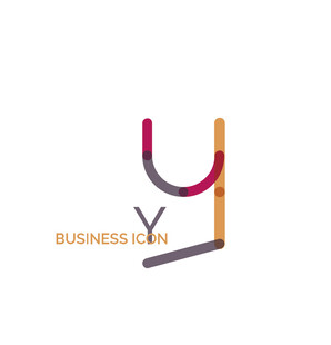 创意字母Y商业标志设计