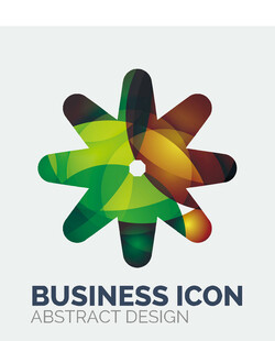 抽象商务图标设计