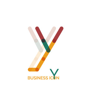 创意商业字母Y标志设计