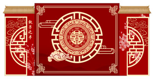 中式红色婚礼