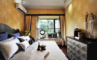 温馨典雅的卧室室内景致