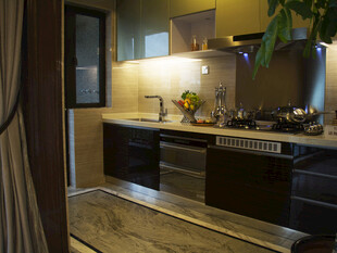 现代简约风格厨房一角