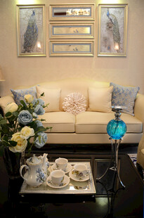 温馨客厅沙发装饰场景