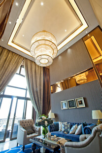 豪华现代风格客厅室内景观