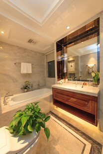 豪华浴室室内优雅设计