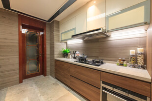 现代简约风格开放式厨房