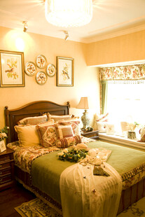 温馨典雅卧室家居场景